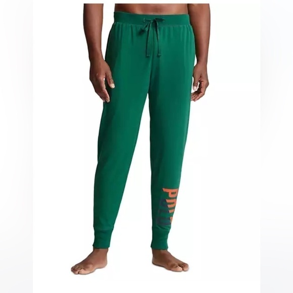 POLO RALPH LAUREN Men's Logo Pajama Pants, lounge joggers Kelly green - Picture 1 of 7